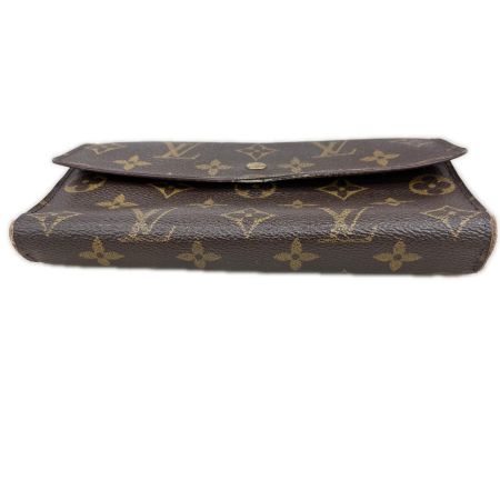 LOUIS VUITTON ルイヴィトン モノグラム ポルト トレゾール インターナショナル M61215 ブラウン
