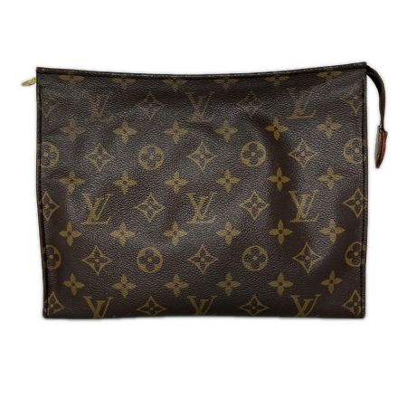  LOUIS VUITTON ルイヴィトン ポッシュ・トワレット 26 コスメポーチ セカンドバッグ M47542 ブラウン