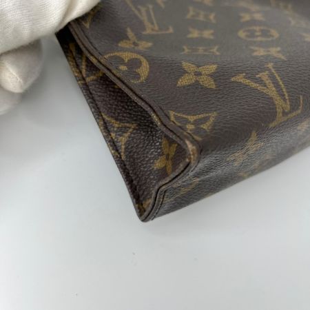  LOUIS VUITTON ルイヴィトン ポッシュ・トワレット 26 コスメポーチ セカンドバッグ M47542 ブラウン