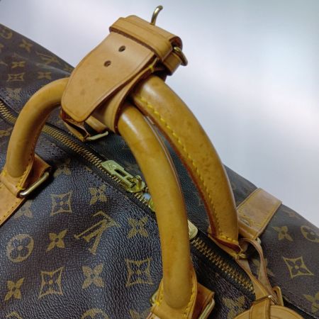  LOUIS VUITTON ルイヴィトン モノグラム キーポル 60 ボストンバッグ M41422 ブラウン