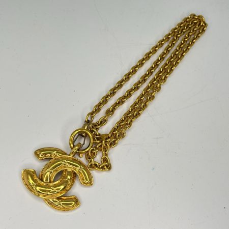 CHANEL シャネル マトラッセ ココマーク ネックレス ゴールド 箱付