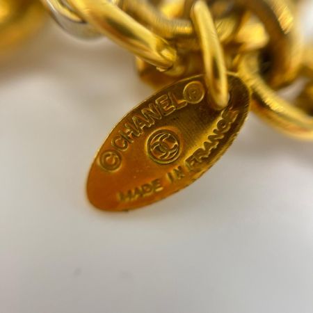 CHANEL シャネル マトラッセ ココマーク ネックレス ゴールド 箱付