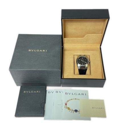 BVLGARI ブルガリ Ergon エルゴン メンズ 自動巻き 腕時計 箱・取説付 EG40S