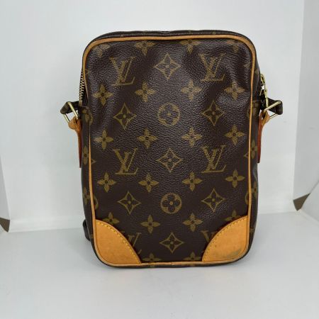  LOUIS VUITTON ルイヴィトン モノグラム ダヌーブ ショルダーバッグ M45266 ブラウン