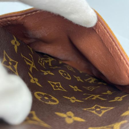  LOUIS VUITTON ルイヴィトン モノグラム ダヌーブ ショルダーバッグ M45266 ブラウン