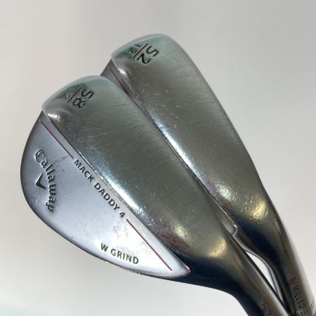  Callaway キャロウェイ MACK DADDY 4 マックダディ4 We 52° 58° ウェッジ 2本セット