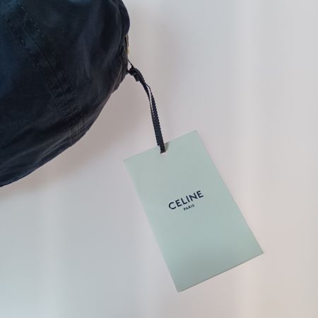  CELINE セリーヌ トリオンフ ベースボールキャップ 2AUT6969P ブラック