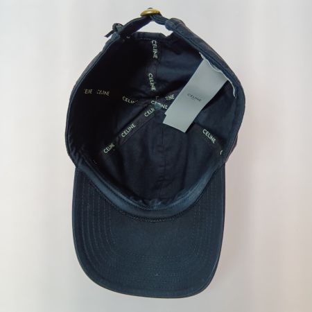  CELINE セリーヌ トリオンフ ベースボールキャップ 2AUT6969P ブラック