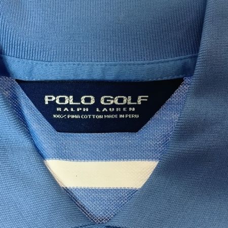  POLO RALPH LAUREN ポロラルフローレン POLO GOLF ポロシャツ Mサイズ ブルー