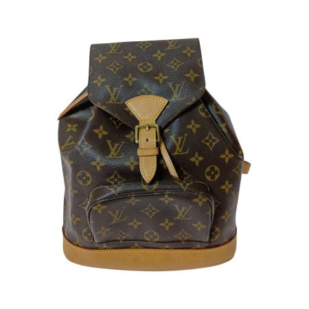  LOUIS VUITTON ルイヴィトン モノグラム モンスリMM リュック M51136 ブラウン