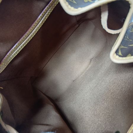  LOUIS VUITTON ルイヴィトン モノグラム モンスリMM リュック M51136 ブラウン