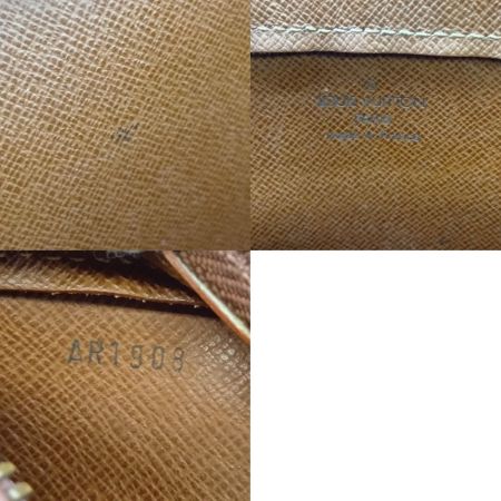  LOUIS VUITTON ルイヴィトン モノグラム オルセー セカンドバッグ M51790 ブラウン ポケットベタつき有