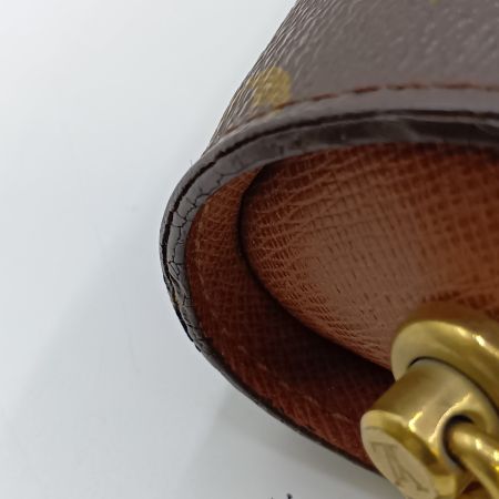  LOUIS VUITTON ルイヴィトン モノグラム オルセー セカンドバッグ M51790 ブラウン ポケットベタつき有