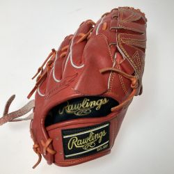 ◎◎ Rawlings ローリングス HOH PRO EXCEL 軟式グローブ 投手用 11.75インチ GR4HEA15W レッドオレンジ Cランク
