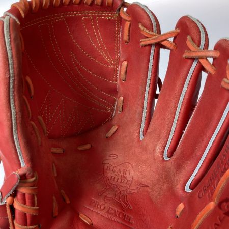  Rawlings ローリングス HOH PRO EXCEL 軟式グローブ 投手用 11.75インチ GR4HEA15W レッドオレンジ