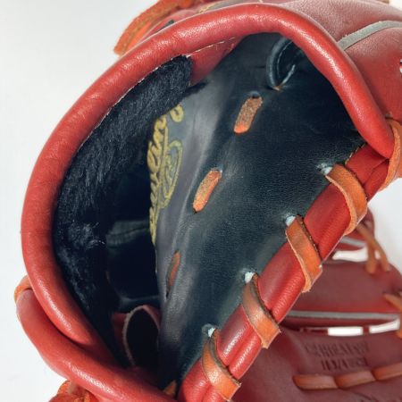  Rawlings ローリングス HOH PRO EXCEL 軟式グローブ 投手用 11.75インチ GR4HEA15W レッドオレンジ