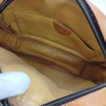  CELINE セリーヌ マカダム ショルダーバッグ F/10 ブラウン