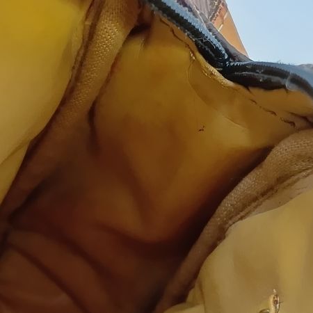  CELINE セリーヌ マカダム ショルダーバッグ F/10 ブラウン