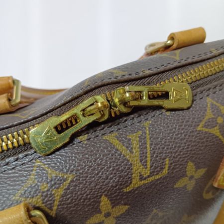  LOUIS VUITTON ルイヴィトン モノグラム アルマ ハンドバッグ M51130 ブラウン ファスナー破れ有