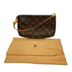 ◎◎ LOUIS VUITTON ルイヴィトン モノグラム ポシェット アクセソワール M51980  布袋付 Bランク