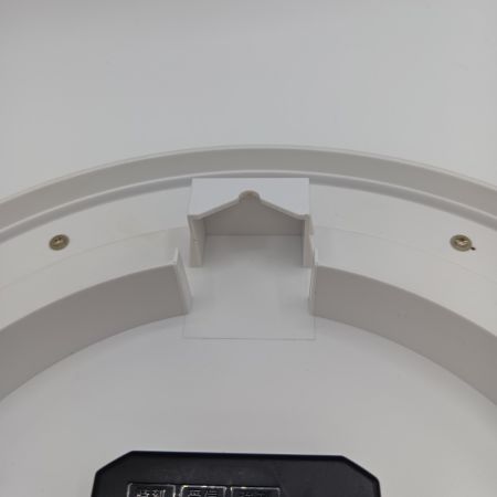  RHYTHM リズム フィットウェーブ563 掛け時計 電波時計 アナログ 8MY563SR ブラウン