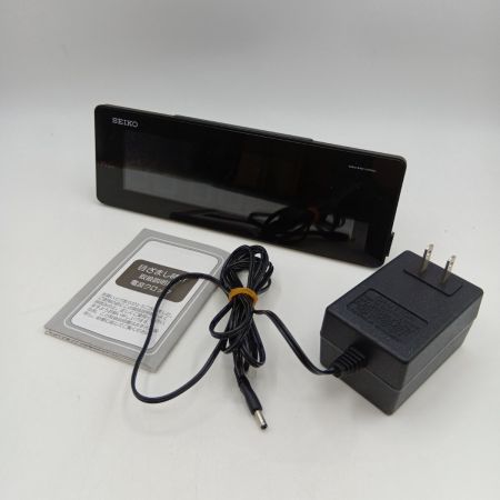  SEIKO セイコー デジタル電波クロック 置時計 目覚まし時計 デジタル DL205K