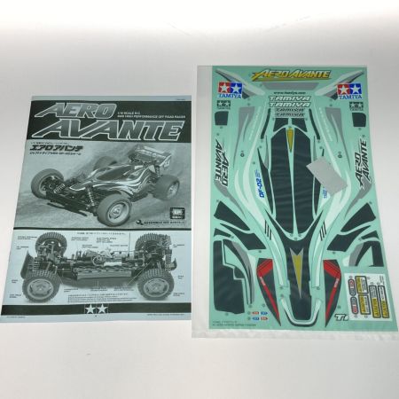  TAMIYA タミヤ ラジコン 1/10 電動RCカーシリーズ エアロ アバンテ DF-02シャーシ