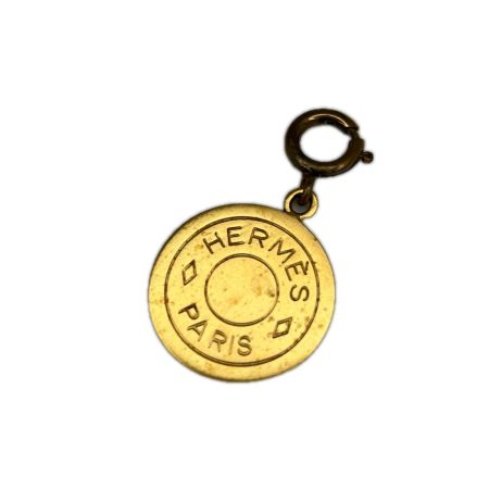 HERMES エルメス セリエ ペンダントトップ ゴールド