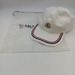 ◎◎ MONCLER モンクレール 帽子 キャップ ベースボールキャップ 0098155 V0001 ホワイト Aランク