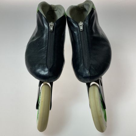  SSS スリーエス インラインスケート 約25cm MatterG13ウィール 110mm ブラック×グリーン