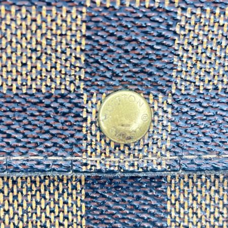 LOUIS VUITTON ルイヴィトン ダミエ ポルトフォイユ・サラ 長財布 N61734 ブラウン ボタン緩み有