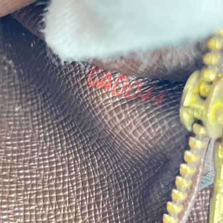 LOUIS VUITTON ルイヴィトン ダミエ ポルトフォイユ・サラ 長財布 N61734 ブラウン ボタン緩み有