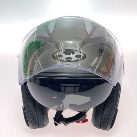  OGK KABUTO カブト EXCEED GLIDE ジェットヘルメット サイズXL ブラックガンメタル