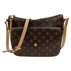  LOUIS VUITTON ルイヴィトン モノグラム マビヨン ショルダーバッグ M41679 ブラウン Bランク