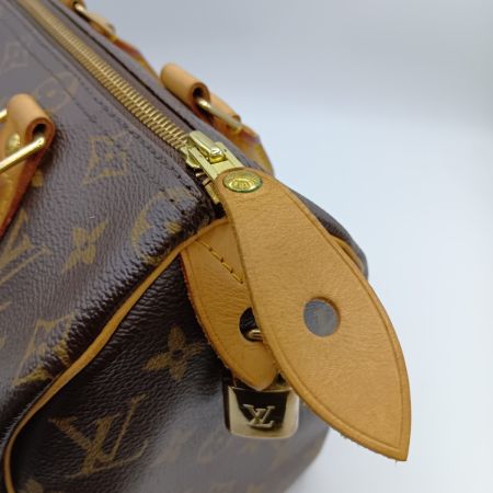  LOUIS VUITTON ルイヴィトン モノグラム スピーディ25 ボストンバッグ M41528 ブラウン