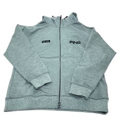  PING ピン スウェットフーディー 621-6162101 グレー  SIZE M  Bランク