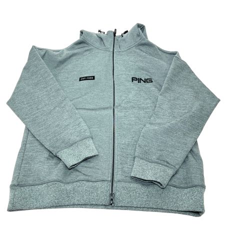  PING ピン スウェットフーディー 621-6162101 グレー  SIZE M 