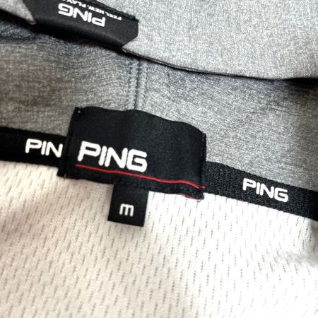  PING ピン スウェットフーディー 621-6162101 グレー  SIZE M 