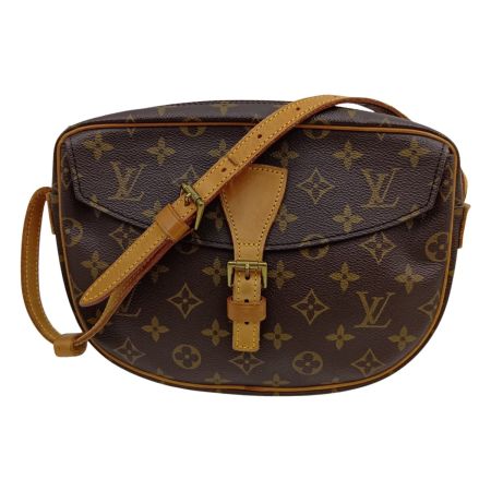  LOUIS VUITTON ルイヴィトン モノグラム ジョヌ・フィーユ ショルダーバッグ M51226 ブラウン ベタつき・ハガレ有