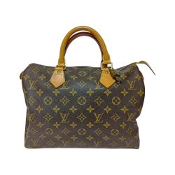 ◎◎ LOUIS VUITTON ルイヴィトン モノグラム スピーディ30 ボストンバッグ M41526 ブラウン Bランク
