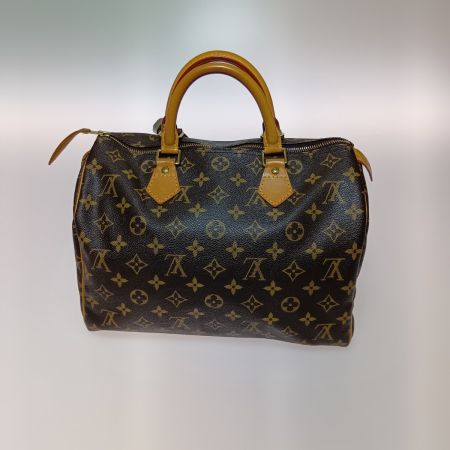  LOUIS VUITTON ルイヴィトン モノグラム スピーディ30 ボストンバッグ M41526 ブラウン