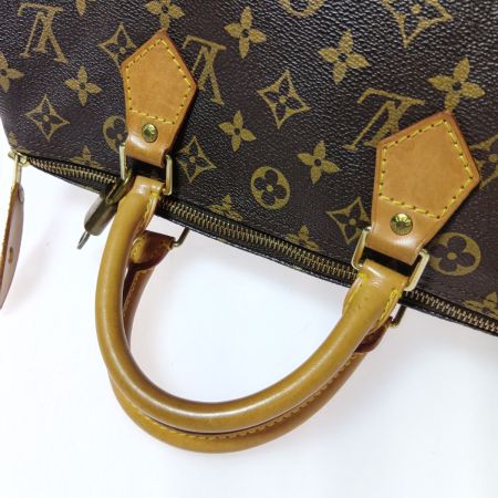  LOUIS VUITTON ルイヴィトン モノグラム スピーディ30 ボストンバッグ M41526 ブラウン