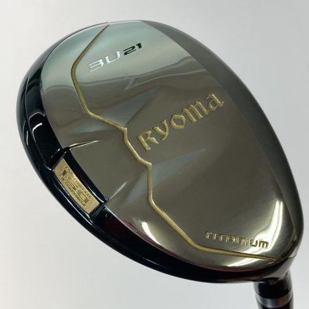  RYOMA リョーマ シルバー DSI Titanium 3UT 21° ユーティリティ TOUR AD RYOMA U R シルバー