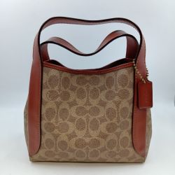 ◎◎ COACH コーチ ハドリー ホーボー 21 ハンドバッグ 79251 ブラウン ショルダーストラップ欠品 Bランク