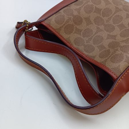  COACH コーチ ハドリー ホーボー 21 ハンドバッグ 79251 ブラウン ショルダーストラップ欠品