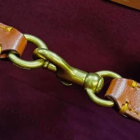  COACH コーチ ハドリー ホーボー 21 ハンドバッグ 79251 ブラウン ショルダーストラップ欠品