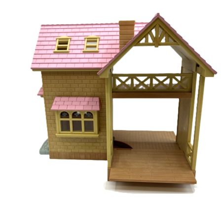   シルバニア 湖畔のペンション　森のマーケット限定　ピンク屋根