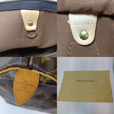  LOUIS VUITTON ルイヴィトン モノグラム スピーディ40 ボストンバッグ M41522 ブラウン