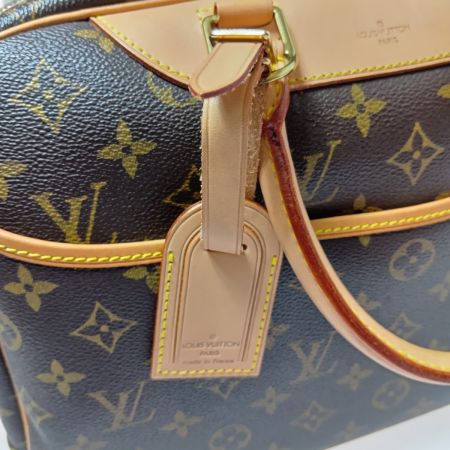  LOUIS VUITTON ルイヴィトン モノグラム ボーリング・ヴァニティ ドーヴィル ボストンバッグ M47270 ブラウン