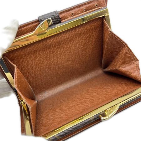  LOUIS VUITTON ルイヴィトン モノグラム ポルトモネ・ビエ ヴィエノワ 2つ折り財布 M61663 ブラウン